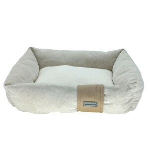 アウトレット品 犬 猫 ベッド フェイクレザースイッチ コンフォートベッド M アイボリー 訳あり 関東当日便