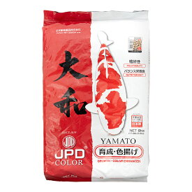 鯉の餌　日本動物薬品　ニチドウ　大和　L　浮上性　8kg　関東当日便