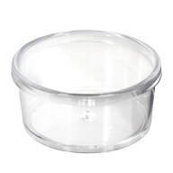 三晃商会　ルーミィ共用　丸型食器（透明）　C01SK　ケージ　交換パーツ　関東当日便