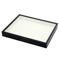 バードウィング製　ドイツ型標本箱　ブラック60（幅50．7×奥行き41．8×高さ6cm）　昆虫　蝶　甲虫　標…