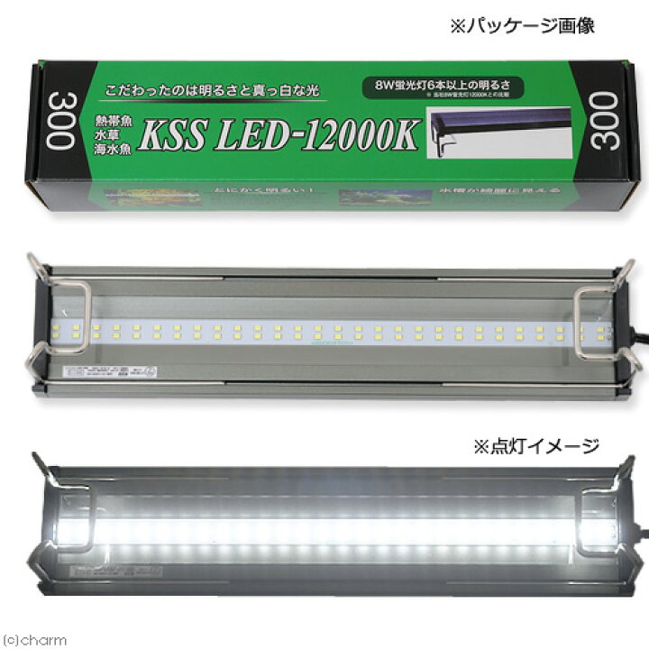 楽天市場】興和 KSS LED−12000K 300 30〜45cm 