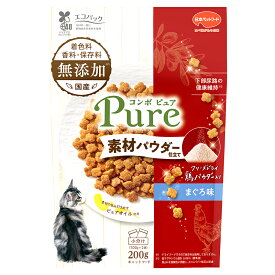 キャットフード　コンボ　ピュア　キャット　まぐろ味・鶏パウダー仕立て　200g　関東当日便