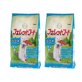 フェレットフード　イースター　動物村　シニア　1．5kg（250g×6袋入り）×2　関東当日便