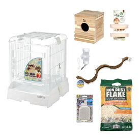 飼育セット　フクロモモンガ飼育セット　イージーホーム　クリアーモモンガ　WH　（43．5×50×57cm）　お一人様1点限り　関東当日便