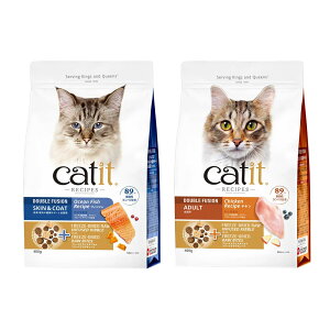 �L���b�g�t�[�h�@GEX�@Catit�i�L���b�g�C�b�g�j�@Recipes�@SKIN��COAT�@400g��ADULT�@400g�@�`�L���@���L�@�畆�@��с@�֓�������