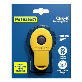 犬　おもちゃ　クリッカー　Clik　R　クリックR　イエロー　トレーニング　しつけ　関東当日便