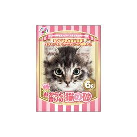 サノテック　おからの猫砂　6L　関東当日便