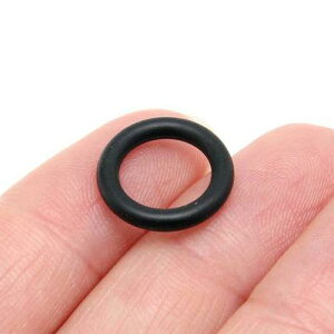 黒・直径約15mm AIネット CO2レギュレーター用パッキン 大 1個 関東当日便