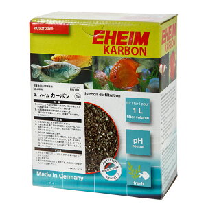 エーハイム カーボン 1リットル 吸着ろ過 ニゴリ 黄ばみ 悪臭除去 ろ材 関東当日便
