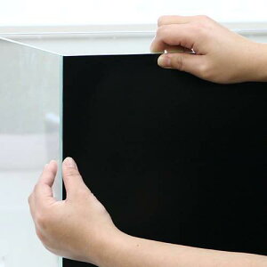 バックスクリーン ARTI(アルティ)45 ジェットブラック(50×50cm) 関東当日便