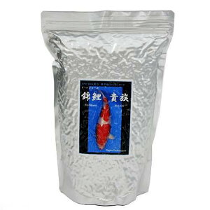 鯉の餌 錦鯉貴族 F(沈降性、ペレットタイプ)(大粒) 1kg 錦鯉 餌 フード 魚体育成用 関東当日便