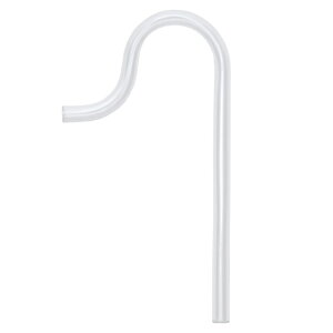 様々なフィルターに使用可能! オーバーフローパイプ クリア 30cm水槽用 (直径12/16のホース用) 関東当日便