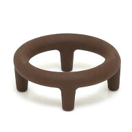 ジャングルジムシェルター　サークル　ブラウン　Lサイズ　陶器製　アクアリウム用品　Leaf　関東当日便