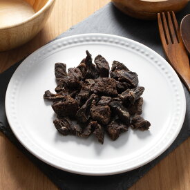国産　ゆで鹿ジャーキー　ひと口サイズ　プレーン　50g　無添加　無着色　犬猫用おやつ　PackunxCOCOA　関東当日便