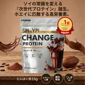 ソイ×酵母 プロテイン ハイブリッドプロテイン チェンジプロテイン リッチチョコレート味 400g 送料無料 大豆 ダイエット 置き換え ファスティング 美容 高タンパク 乳成分不使用 お試し 腹持ち 植物性