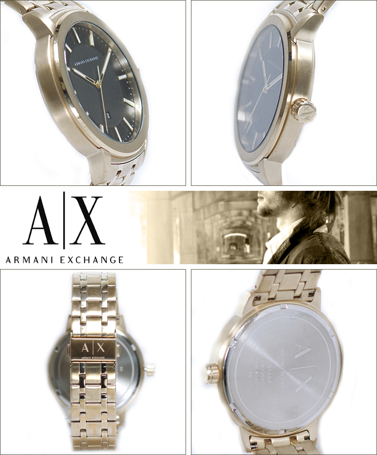 楽天市場】ARMANI EXCHANGE アルマーニ エクスチェンジ 腕時計 AX1456 