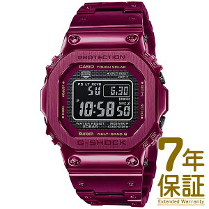 【1月新作・入荷次第発送】【国内正規品】CASIO カシオ 腕時計 GMW-B5000RD-4JF メンズ G-SHOCK ジーショック フルメタルスクエアモデル タフソーラー 電波修正