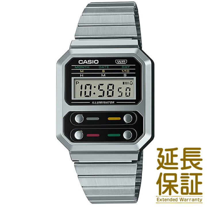 楽天市場】【BOXなし】CASIO カシオ 腕時計 海外モデル A100WE-1A 