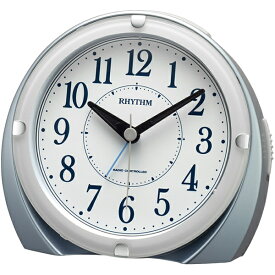 【正規品】リズム RHYTHM 時計 クロック 4RL439SR04 電波目覚まし時計 めざまし時計 置時計 フィットウェーブA438