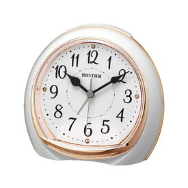【正規品】リズム RHYTHM 時計 クロック 8RE665SR13 リフレR665 置時計 目覚まし時計
