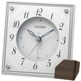 【正規品】シチズン CITIZEN 時計 クロック 60サイズ 8RG625 003 置き時計 アラーム付 スワロフスキークリスタル クォーツ