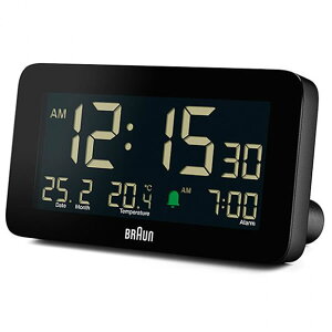 BRAUN uE NbN BC10B ڊo܂v uv xv J_[ A[  Digital Clock fW^NbN