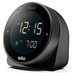 BRAUN uE NbN BC24B ڊo܂v uv Digital Clock fW^ NbN