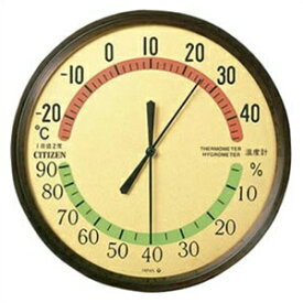 【正規品】シチズン CITIZEN 時計 クロック 9CZ013-006 温湿度計