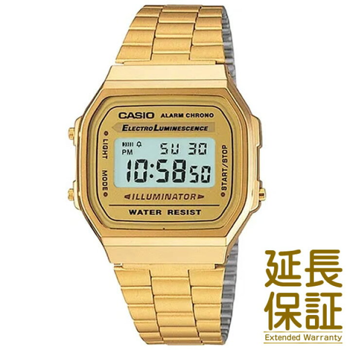 楽天市場】【BOXなし】CASIO カシオ 腕時計 海外モデル A168WG-9 