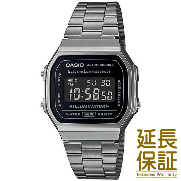 楽天市場】【BOXなし】CASIO カシオ 腕時計 海外モデル A168WGG-1B 