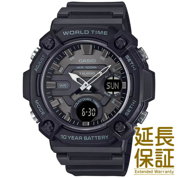楽天市場】【BOXなし】CASIO カシオ 腕時計 海外モデル AEQ-120W-1B 