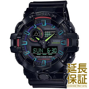CASIO JVI rv COf GA-700RGB-1A Y G-SHOCK W[VbN Virtual RainbowFGamerfs RGB NI[c (i GA-700RGB-1AJF)