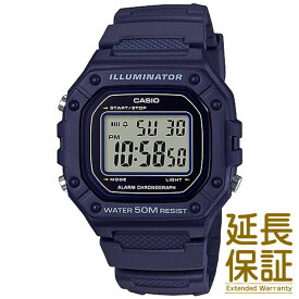 【メール便選択で送料無料】【箱無し】CASIO カシオ 腕時計 海外モデル W-218H-2A メンズ レディース STANDARD スタンダード クオーツ