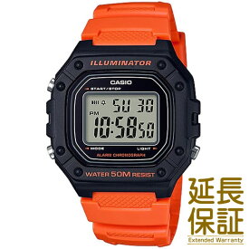 【メール便選択で送料無料】【箱無し】CASIO カシオ 腕時計 海外モデル W-218H-4B2 メンズ STANDARD スタンダード チープカシオ チプカシ クオーツ