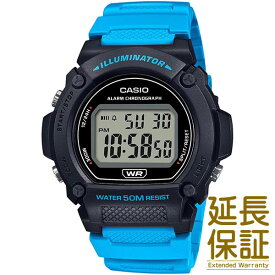 【メール便選択で送料無料】【箱なし】CASIO カシオ 腕時計 海外モデル W-219H-2A2 メンズ レディース STANDARD スタンダード チプカシ チープカシオ クオーツ