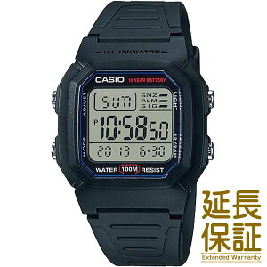 【BOXなし】CASIO カシオ 腕時計 海外モデル W-800H-1A メンズ STANDARD スタンダード チープカシオ チプカシ クオーツ キッズ 子供 男の子 女の子 デジタル 日付 カレンダー 防水 ブラック 黒 電池式