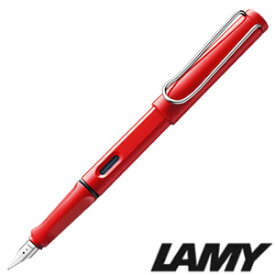 LAMY ラミー 筆記具 L16 safari サファリ 万年筆 red レッド F 細字