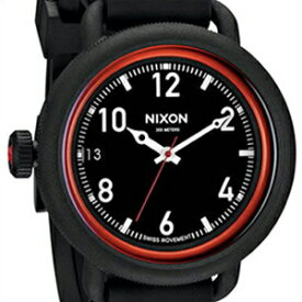NIXON ニクソン 腕時計 A488 760 メンズ THE OCTOBER オクトーバー ブラック/レッド