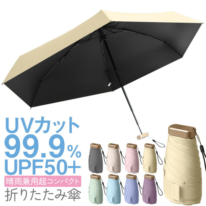楽天市場 日傘 折りたたみ傘 レディース 軽量 ミニ コンパクト おりたたみ傘 Uvカット 遮光 折り畳み日傘 紫外線対策 晴雨兼用 携帯便利 耐風撥水 可愛い オシャレ Change