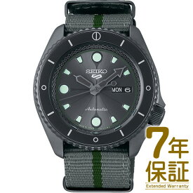 【特典付き】【国内正規品】SEIKO セイコー 腕時計 SBSA097 メンズ セイコー 5スポーツ 奈良シカマル NARUTO & BORUTO コラボレーション限定モデル メカニカル 自動巻 手巻つき