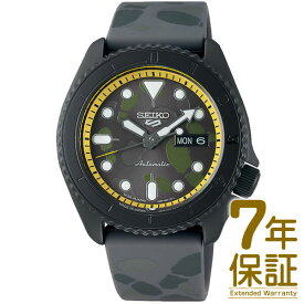 【国内正規品】SEIKO セイコー 腕時計 SBSA155 メンズ Seiko 5 Sports Sense Style セイコーファイブスポーツ センススタイル ONE PIECE ワンピース コラボ サンジ 流通限定モデル メカニカル 自動巻 手巻つき