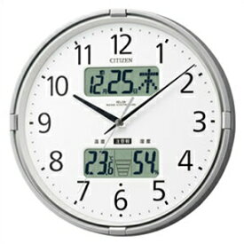 【正規品】シチズン CITIZEN 時計 クロック 4FY618-019 掛時計 電波時計 インフォームナビF