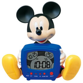 【正規品】SEIKO セイコー クロック FD485A 目覚まし時計 置時計 ミッキー&フレンズ ディズニー DISNEY