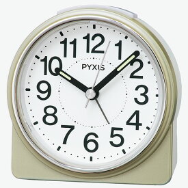 【正規品】SEIKO セイコー クロック NR451G 目覚まし時計 置時計 PYXIS