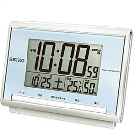 【正規品】SEIKO セイコー クロック SQ698L 目覚まし時計 デジタル電波クロック