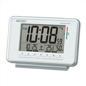 【正規品】SEIKO セイコー クロック SQ775W 目覚まし時計 ウィークリーアラーム 電波時計