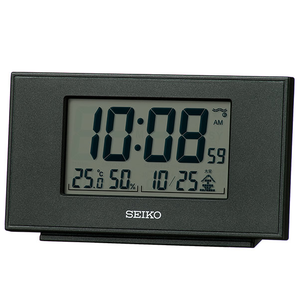 SEIKO セイコー クロック 60サイズ SQ790K デジタル 電波置き時計