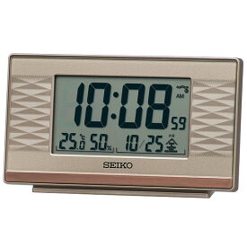 【正規品】SEIKO セイコー クロック SQ791P 電波目覚まし時計 デジタル時計