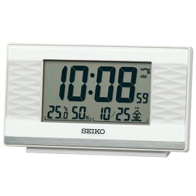 【正規品】SEIKO セイコー クロック SQ791W 電波目覚まし時計 デジタル時計