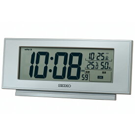 【正規品】SEIKO セイコー クロック SQ794S 電波置時計 温湿度計 快適環境NAVI
